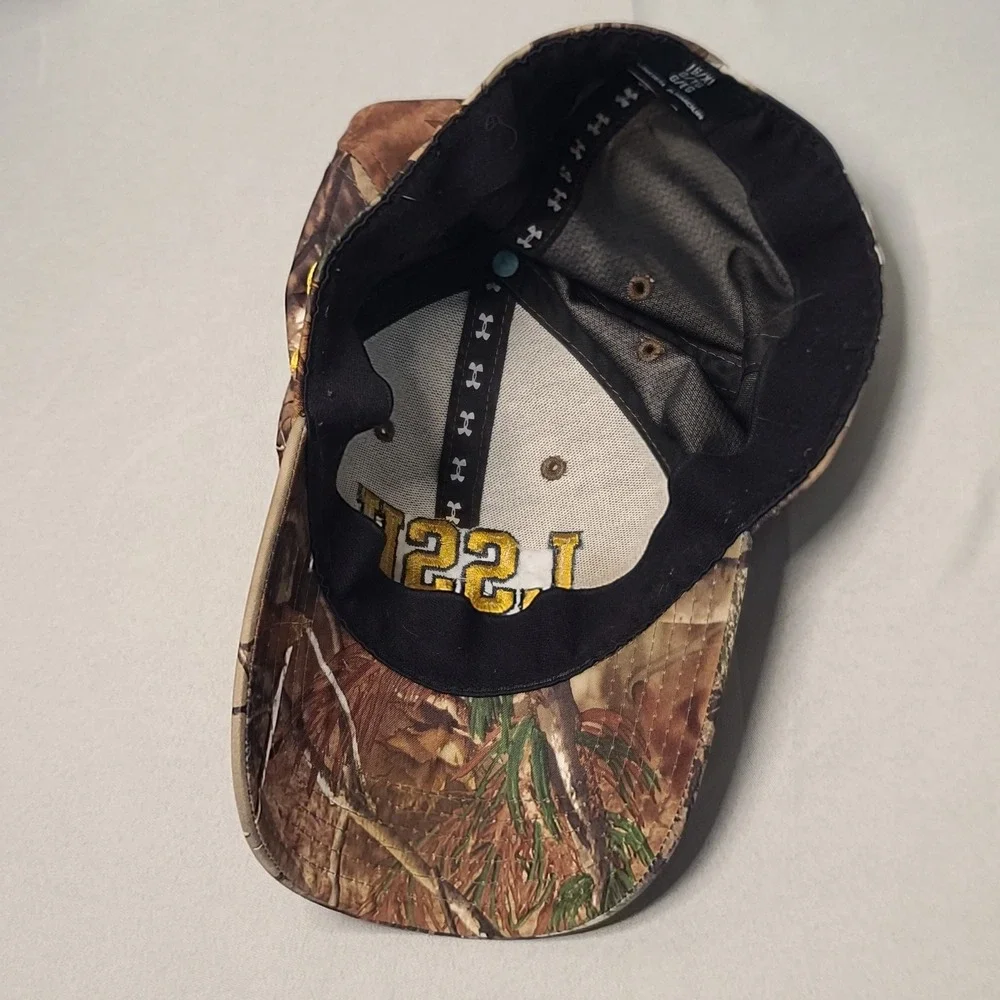 Under Armour LSSU Lakers Hat mens LG/XL Camo Embroidered Baseball‎ Cap  Ncaa
